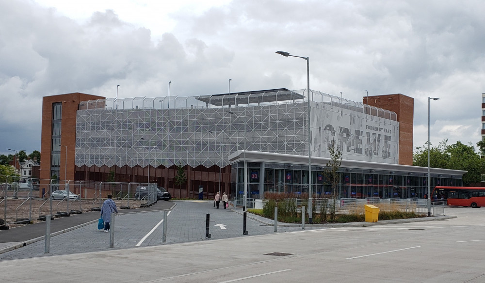 The new £11m multi-storey car park in Crewe is closed on Sundays because the cash-strapped council can’t afford to pay the operating costs seven days a week. (Photo: LDRS/Cheshire East)