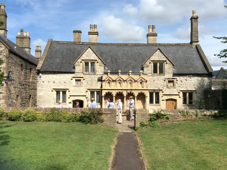 Bubwith's Almshouse is located next to St Cuthbert's Churchyard and includes a chapel and guildroom.