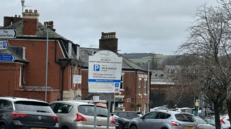 Waters Green Car Park, Macclesfield. (Image - Macclesfield Nub News)