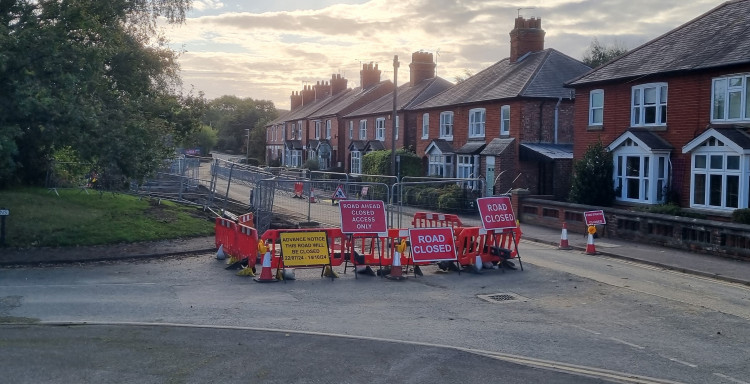 Brooke Road initially shut from 22nd July until 11th October, but will now be closed until 30th November.