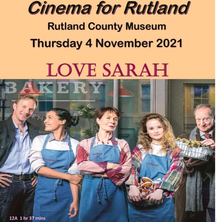 Love Sarah screening poster (photo credit Arts for Rutland)