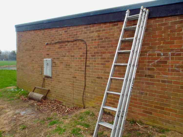 The roof has had to have costly repairs