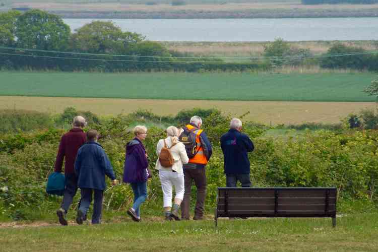 Shotley Open Spaces walk leaders will show the way