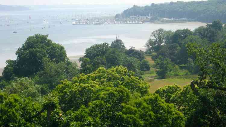 A large swathe of the Shotley peninsula is within the AONB