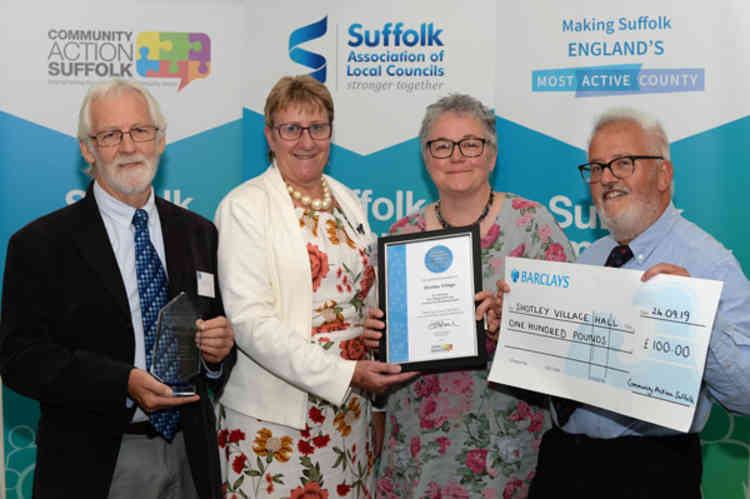 Suffolk's community building of the year hosts the Shotley auction