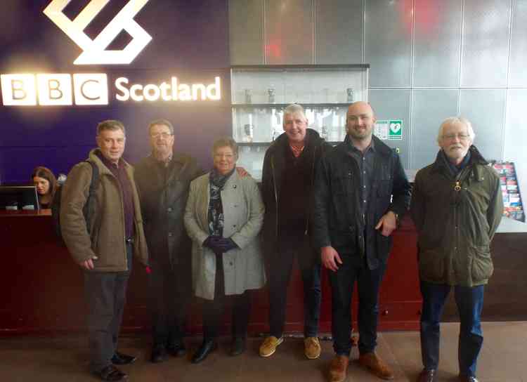 SOS team depart BBC Scotland with a big secret to keep for 14 months