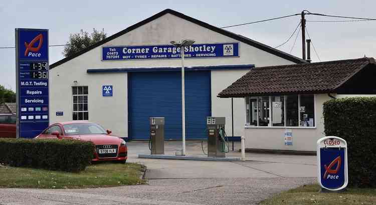 Corner Garage Shotley