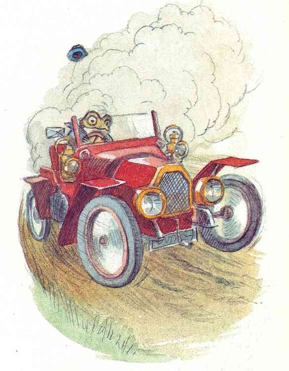 Mr Toad, illustration courtesy of Flickr