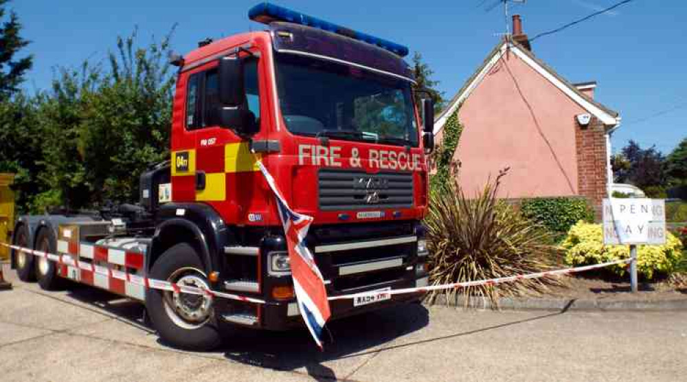 Holbrook fire vehicle