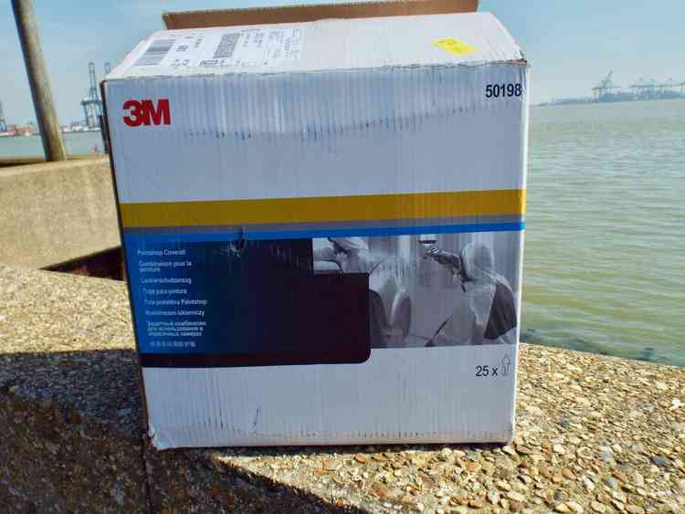 Box of 3M PPE
