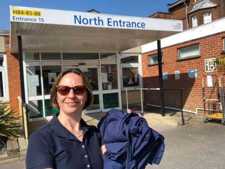 Another batch of scrubs arrive at Ipswich Hospital