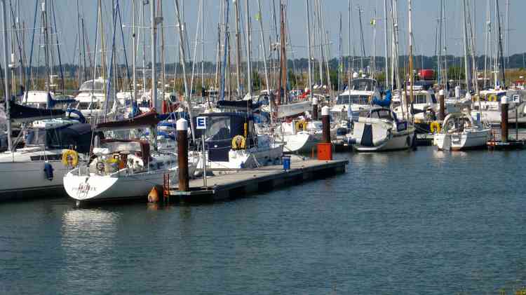 Shotley marina