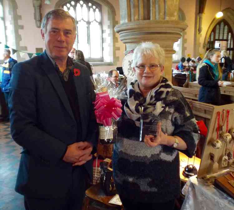 Cllrs Derek Davis and Jane Gould