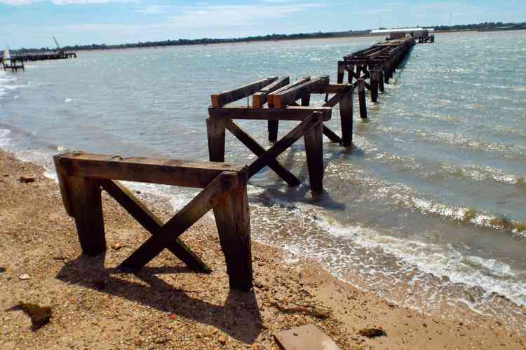 Pier looking forlorn