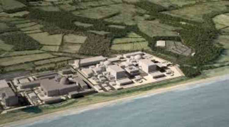 Sizewell C      (picture credit - EDF Energy)