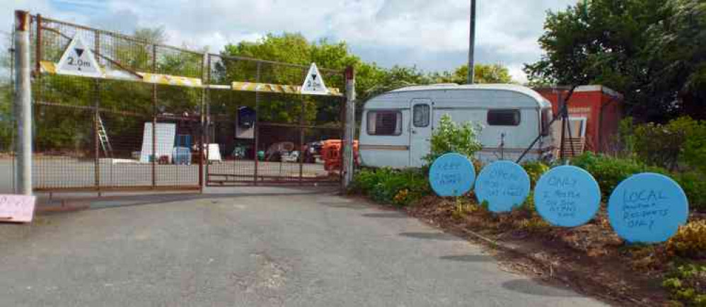 Shotley peninsula tip where volunteers have received threats and abuse
