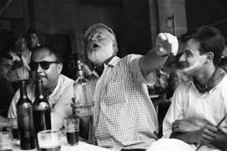 Ernest Hemingway 'Write drunk - edit sober'