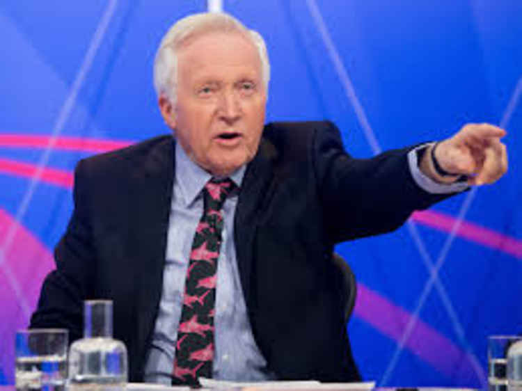 The brilliant David Dimbleby