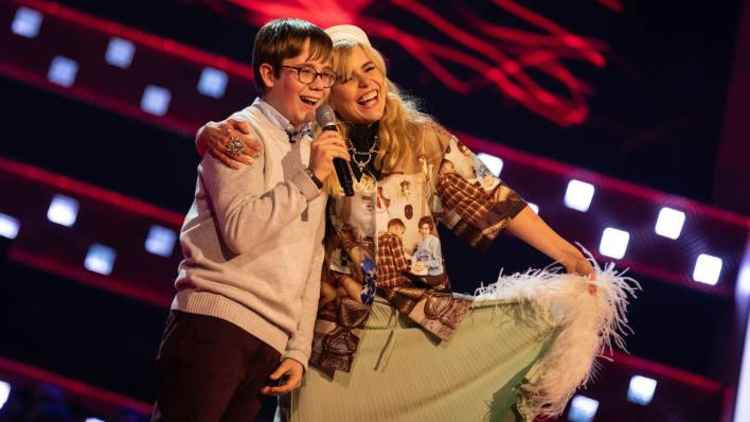 Woolverstone's James Hodgkinson and Paloma Faith