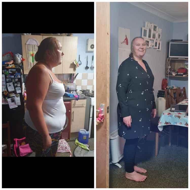 Rebecca lost 5.5 stone with Slimming World sessions