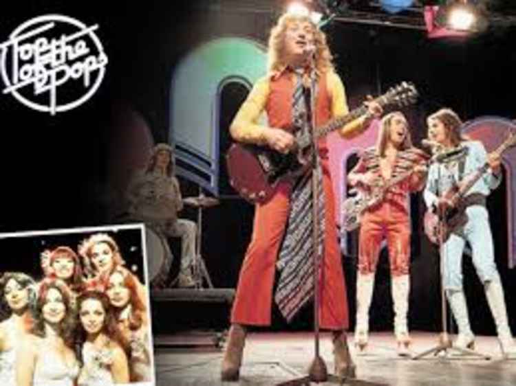 Slade were among the Glam Rock bands that wore Malcom Hall