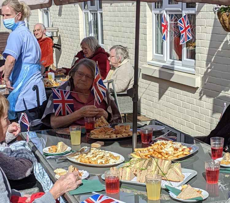 A very English afternoon tea