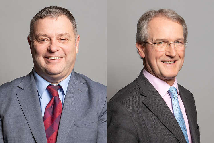 Photographer Richard Townshend snapped Amesbury (left) and Paterson (right) following their victories in the 2019 general election. (Image - Richard Townshend)