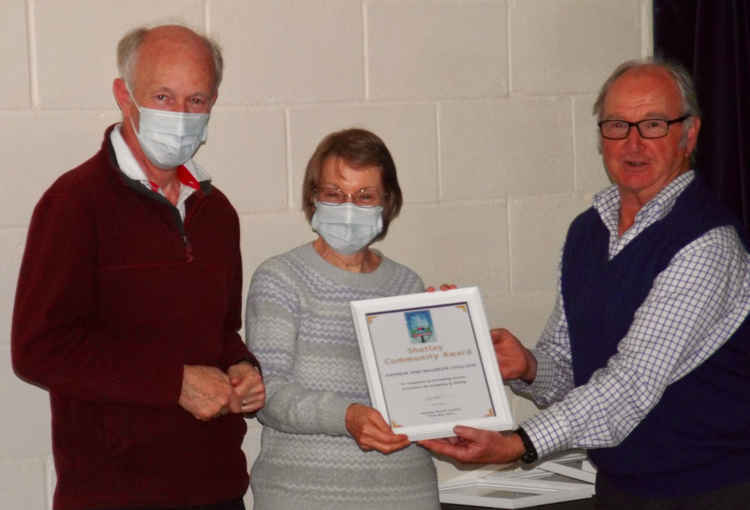 Andrew and Maureen Coulson with Richard Wrinch