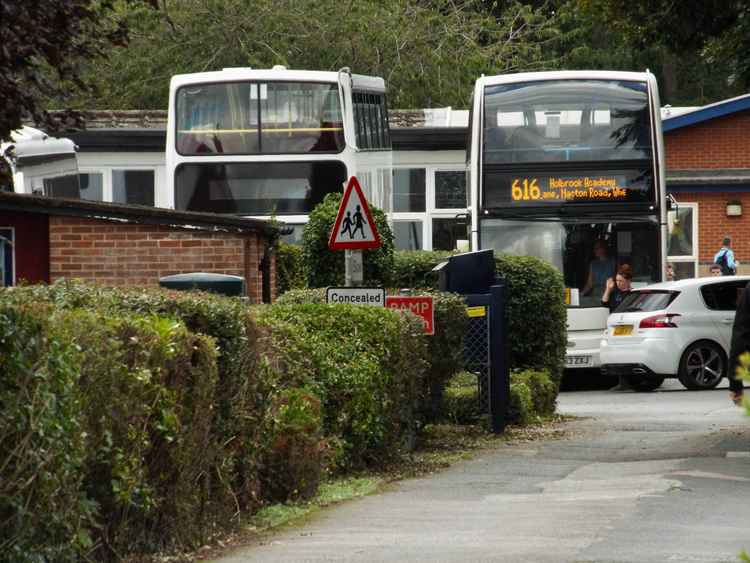 Holbrook Academy pupils are bussed in from as far as Felixstowe and Needham Market