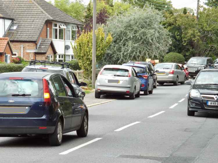 Complaints ahem been made about parking outside Holbrook Academy