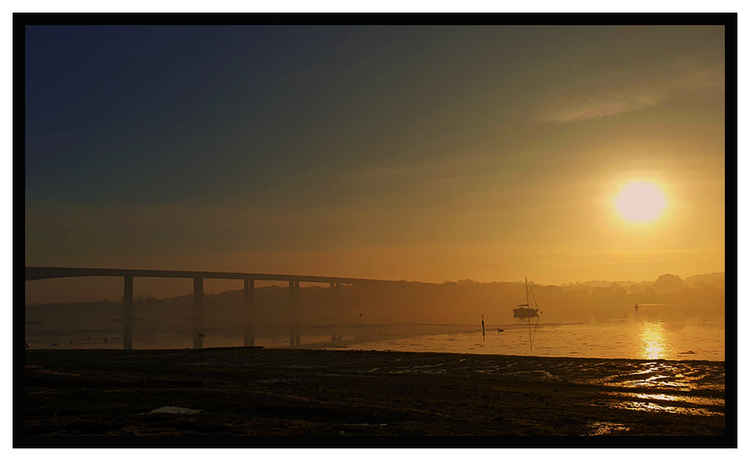 Shaun Sams captures sunrise over the Orwell