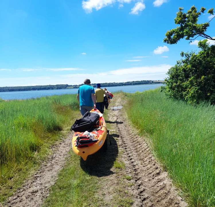 Getting down to the river