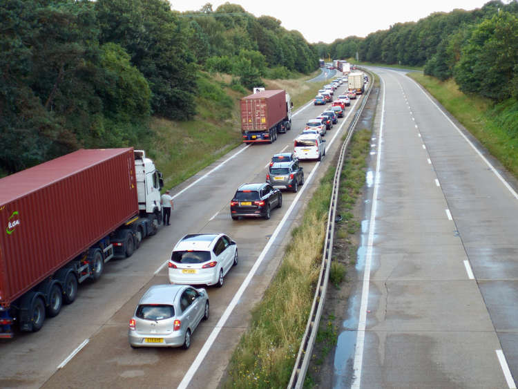 A14 traffic delays