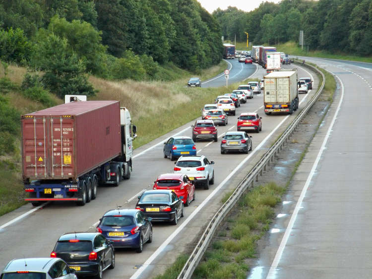 Orwell Bridge was closed for nearly five hours