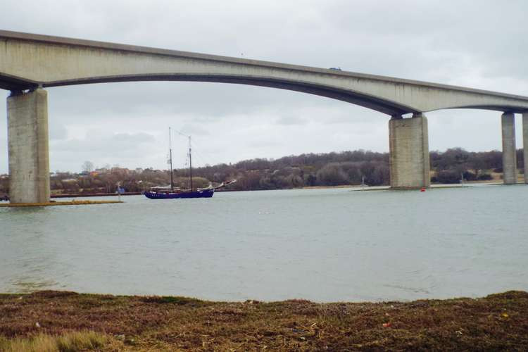 Orwell Bridge police incident