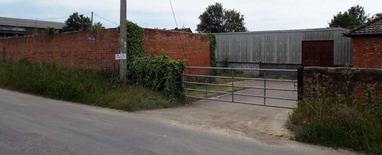 Current barns in Erwarton.