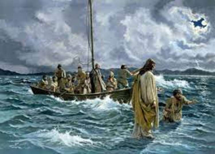 Jesus on the Sea of Galilee