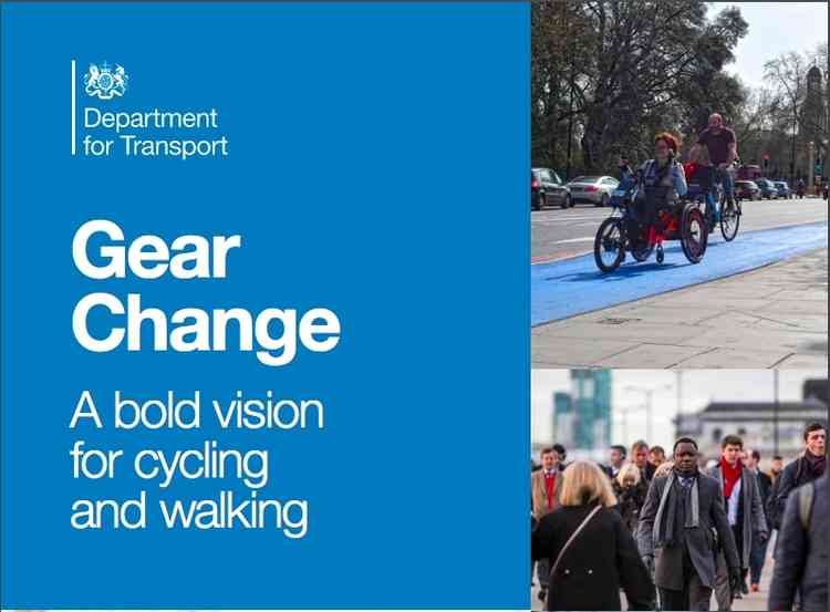 The Gear Change report breaks down its plans into four different themes The Gear Change report breaks down its plans into four different themes