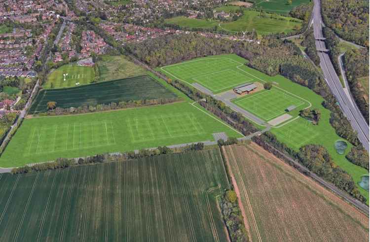 The new site is behind Kenilworth Cricket Club, adjacent to the new housing development.