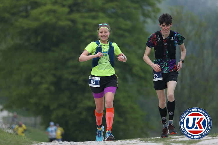 Sam and Mary completed the course in 12 hours, 24 minutes and 9 seconds (Image by Stuart March Photography / UKUltra)