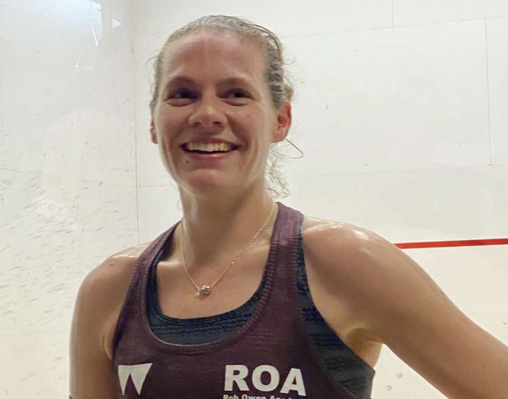 Sarah-Jane Perry will face Hania El Hammamy in the final of the Manchester Open 2021 tonight Sarah-Jane Perry will face Hania El Hammamy in the final of the Manchester Open 2021 tonight