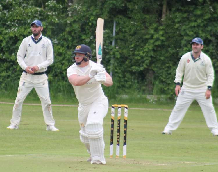 Nick Seager's unbeaten 84 led Kenilworth Wardens to an emphatic eight-wicket victory over Oswestry (Image by Steve Johnson)