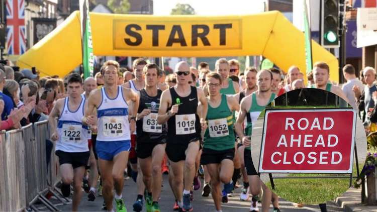 Road closures will begin at 6am on Sunday 12 September Road closures will begin at 6am on Sunday 12 September