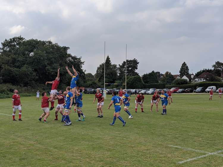 Saturday's game was Phil Boulton's first competitive match since his appointment as head coach (Image by KRFC)