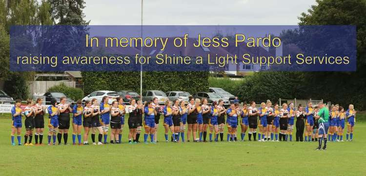 The game began with a minutes applause in Jess' memory (Image by Chris Wood)