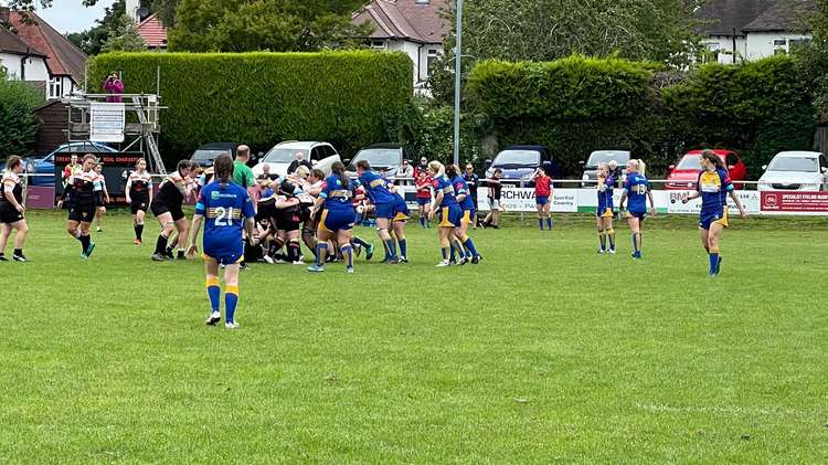 Crewe and Nantwich WRFC made the journey south for the game