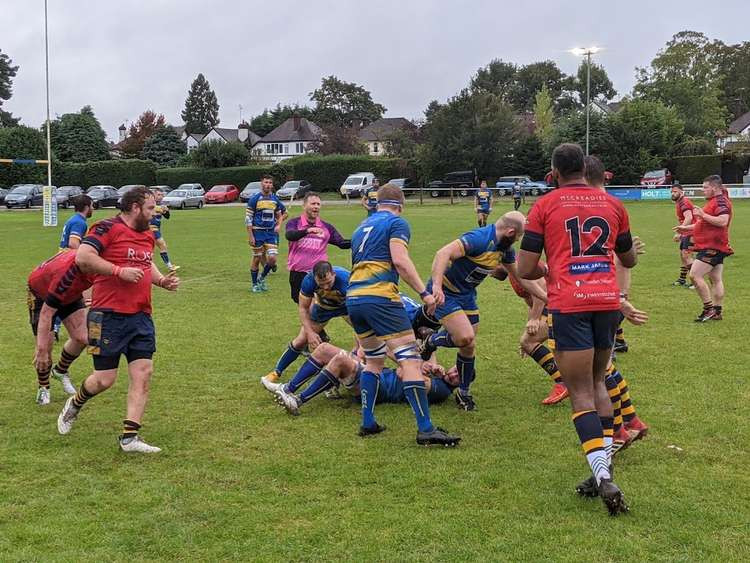 A convincing win over Worcester sent Kenilworth to the top of the Midlands One West Table (Image via KRFC)