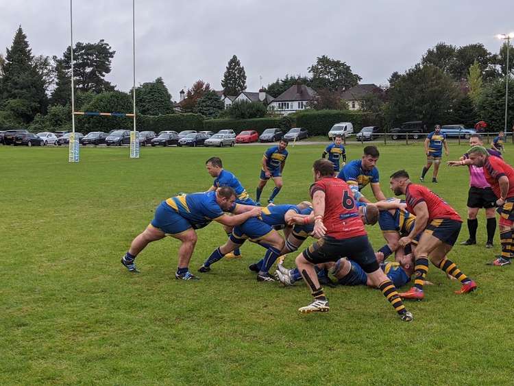 Played in terrible conditions, Kenilworth still managed to produce an impressive display (Image via KRFC)