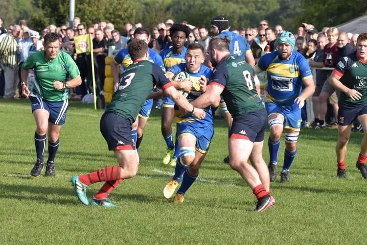 Lichfield's impressive second half display saw them come away with a bonus point win from Glasshouse Lane (Image by Chris Wood)
