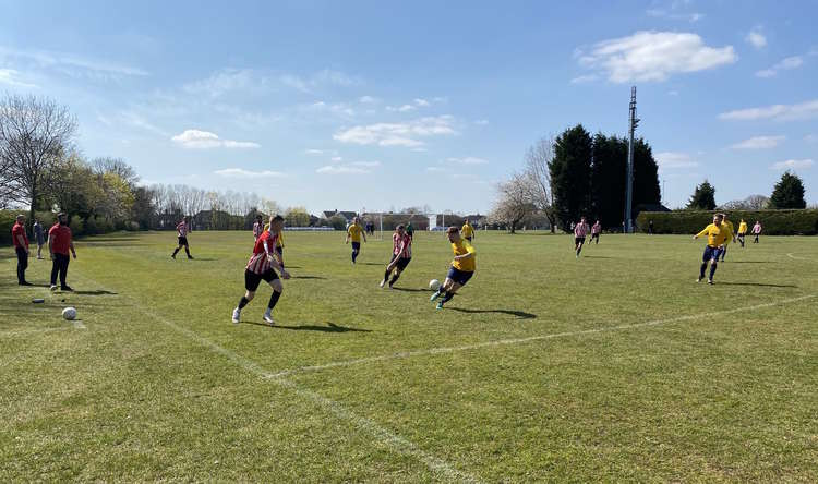 Guy Pearson's hat trick and man of the match performance saw Kenilworth put five past Christ the King